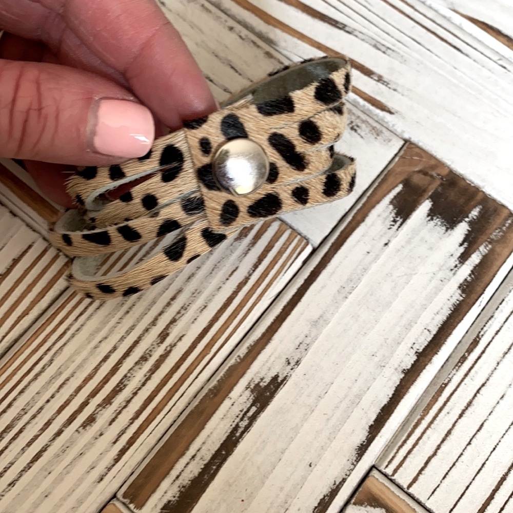 Cheetah Cuff Bracelet  -NWT